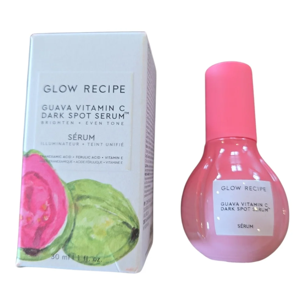 Glow Recipe NIB Guava Vitamin C Dark Spot Serum Full Size 1oz 30ml Brighten